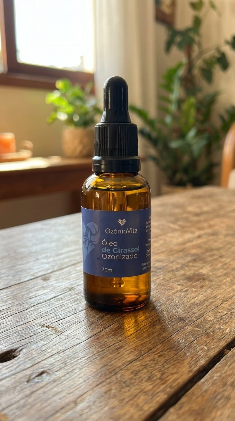 Óleo de Girassol Ozonizado OzônioVita